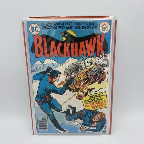 DC Comics Other - Blackhawk #249 Comic Book DC December 1976 Bronze Age Newsstan
